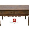 Mesa mineira em Jacarandá, tampo inteiriço - 122