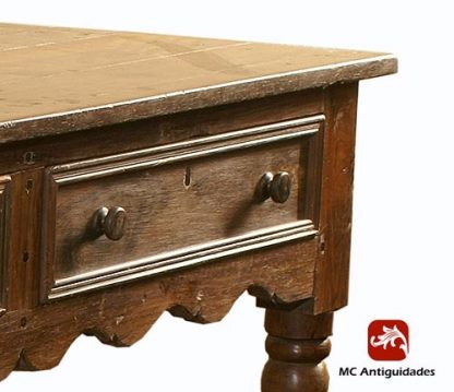Mesa estilo Dona Maria em jacarandá caviúna - 185 - Image 3